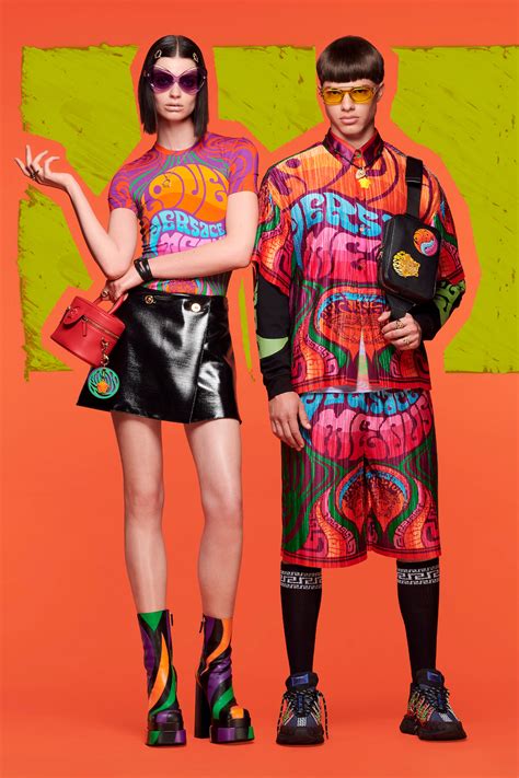 trippy versace|Versace resort collection.